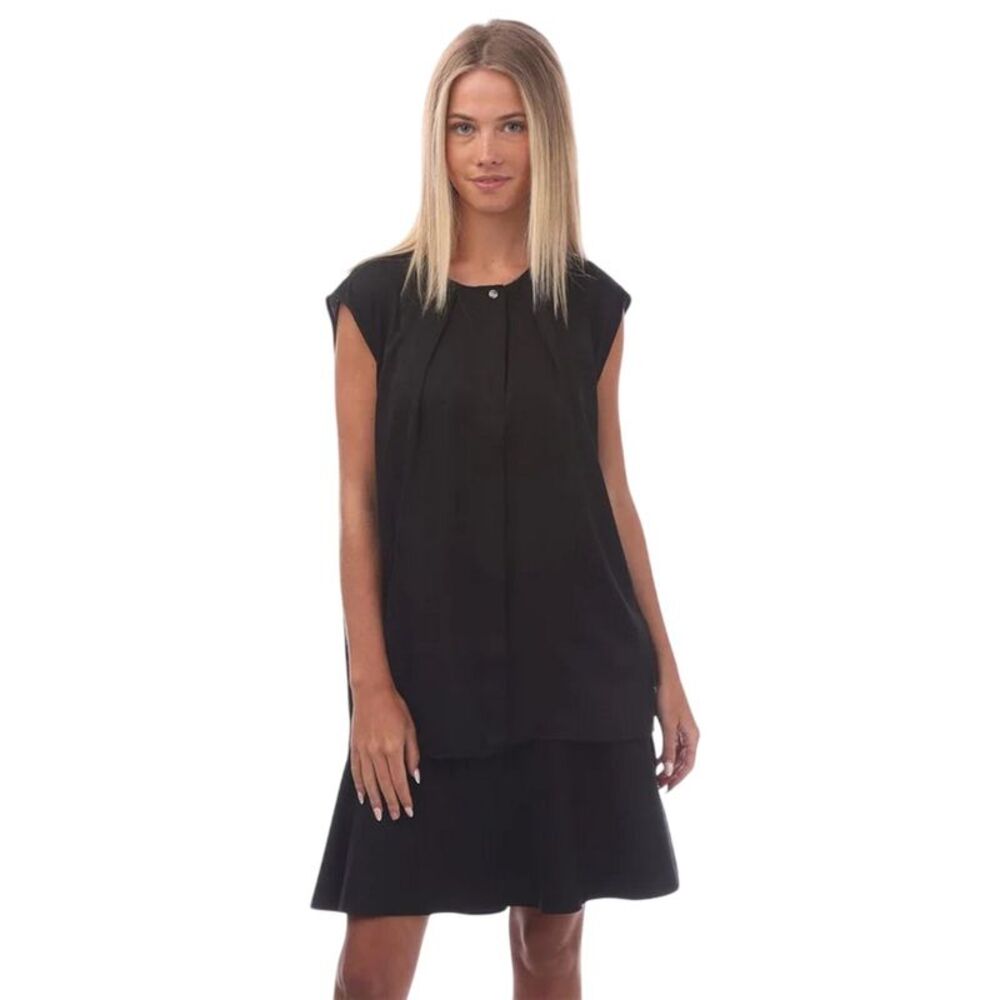 Boss Womens/Ladies Silk Sleeveless Blouse / Black